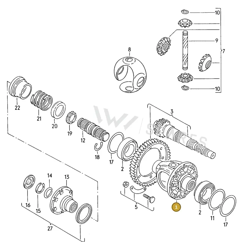 020409121F — Volkswagen GOLF CABRIO (2002-2002) diagram 121409200, position 1