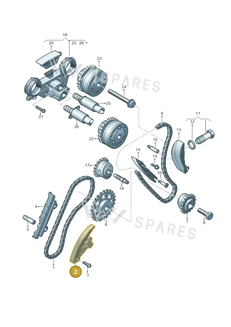 021109467 — Volkswagen Passat CC (2008-2012) diagram 460109900, position 2