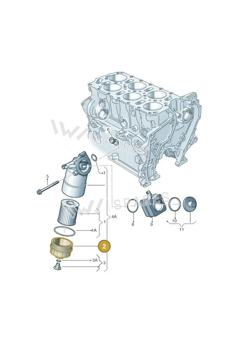 021115433E — Volkswagen Touareg (2010-2012) diagram 478115700, position 2