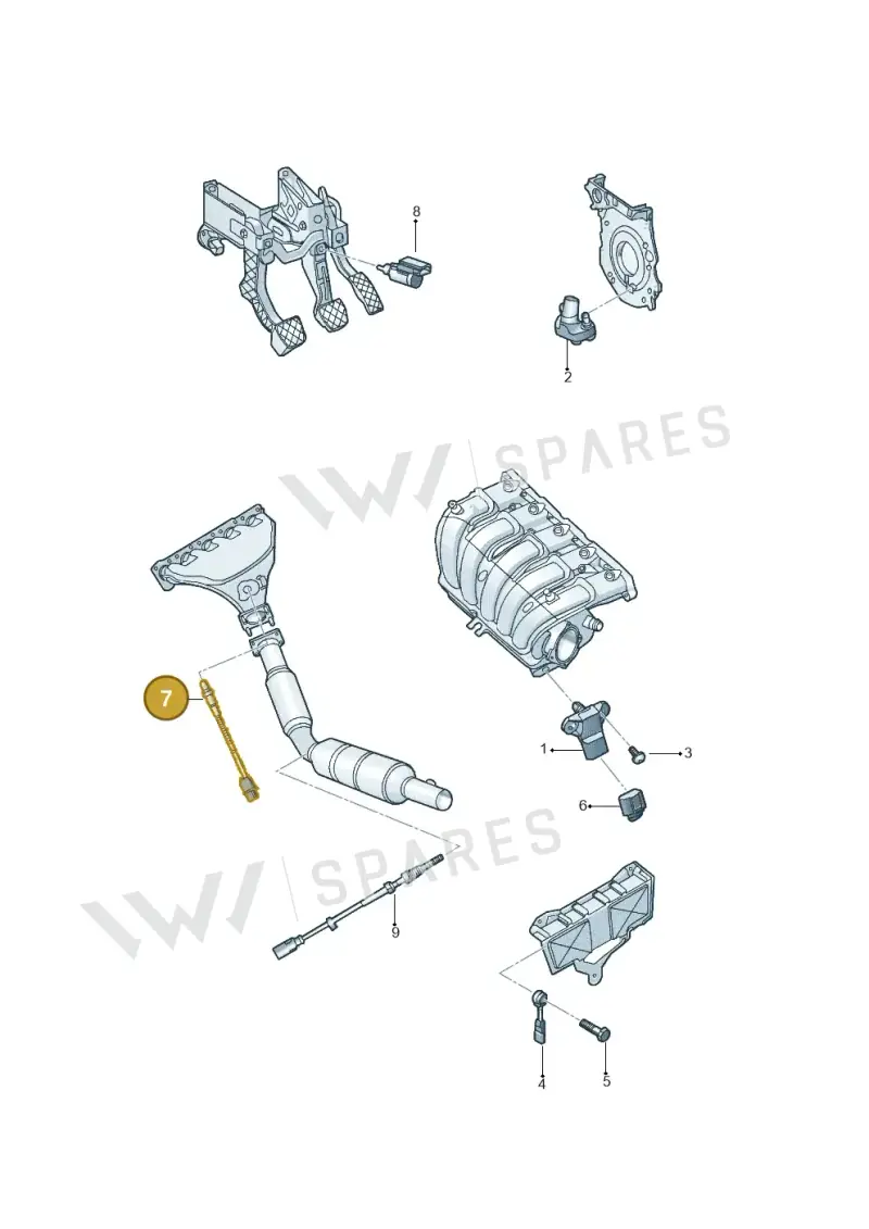 021906262C — Volkswagen New Beetle Cabrio.     06> (2005-) diagram 684906300, position 7