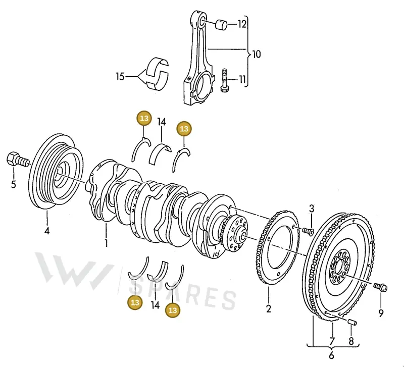 022105635 — Volkswagen Passat (1989-1991) diagram 084006300, position 13