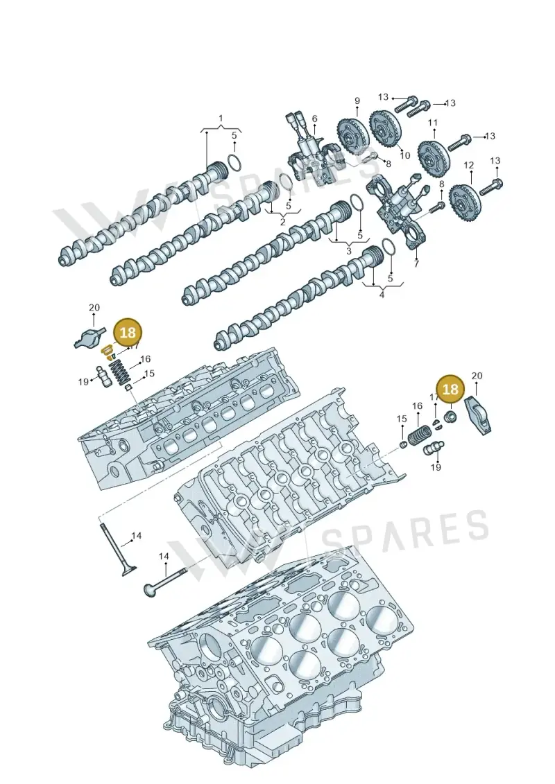 022109641B — Volkswagen Phaeton 4motion (2010-2016) diagram 258109400, position 18
