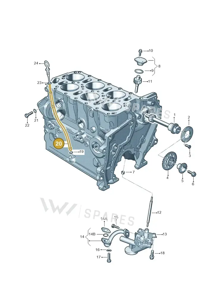 022115629N — Volkswagen Transp. caravelle (2008-2009) diagram 195115300, position 20