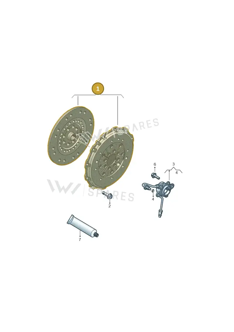 022141015SX — Volkswagen Sharan Blue Motion (2010-2015) diagram 689141600, position 1