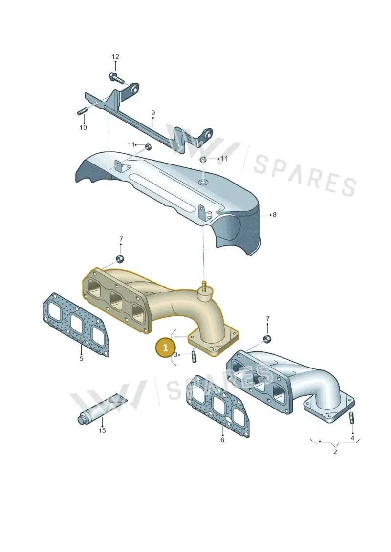 022253017K — Volkswagen Transp. caravelle (2008-2009) diagram 410253250, position 1