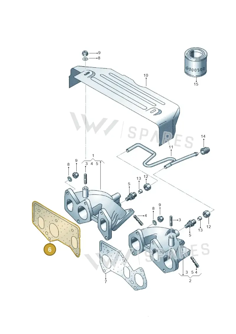 022253039E — Volkswagen Sharan (2008-2010) diagram 121253250, position 6