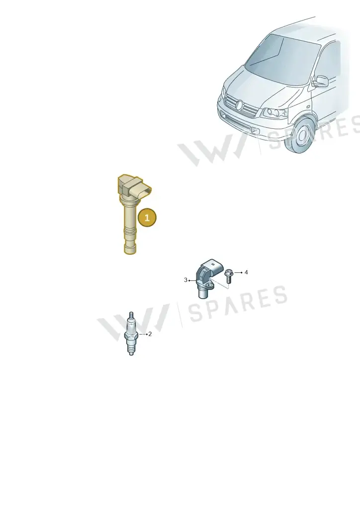 022905100E — Volkswagen TRANSPORTER/4MOTION 07 (2006-2007) diagram 659905300, position 1