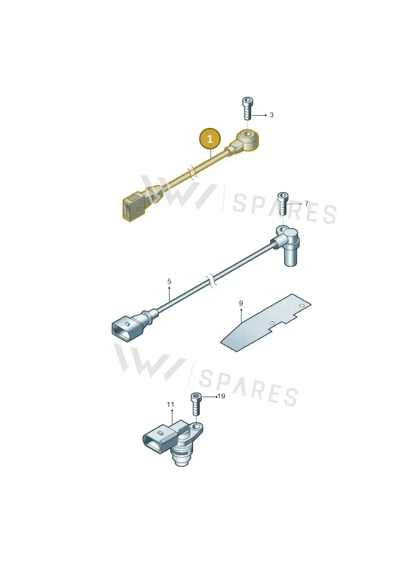 022905376 — Volkswagen New Passat (2011-2019) diagram 714906000, position 1