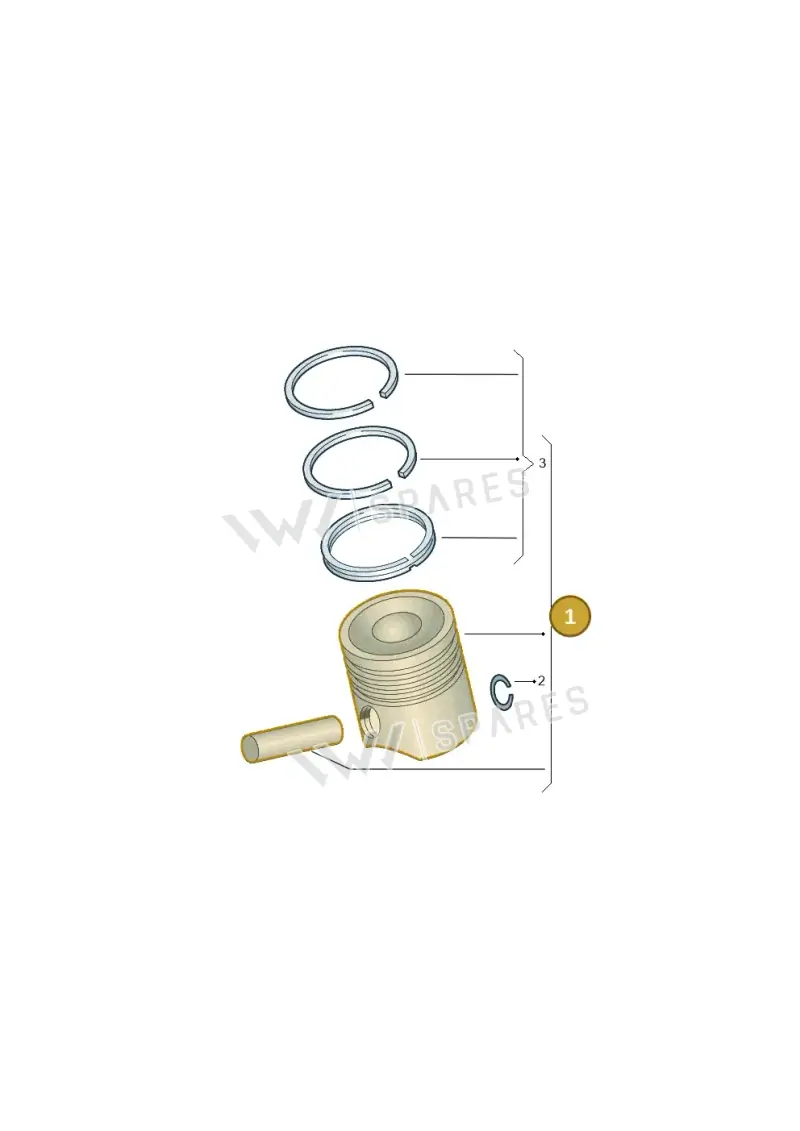 026107065R — Volkswagen GOLF VAR./VENTO (1996-1999) diagram 694107100, position 1