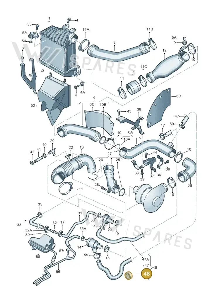 028103657 — Volkswagen New Beetle             06> (2005-) diagram 194145750, position 48