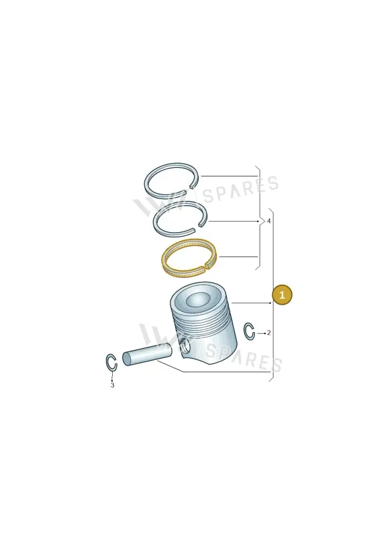 028107065BT001 — Volkswagen Golf Cabrio (1994-1996) diagram 829107300, position 1