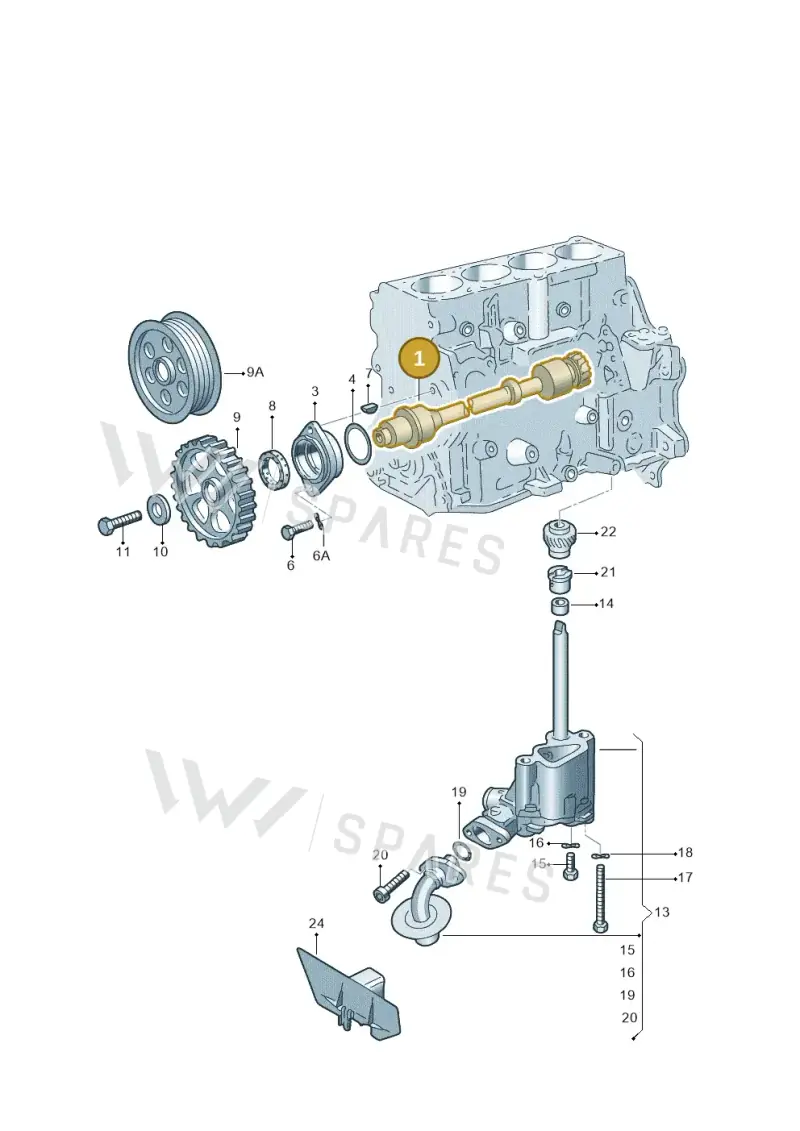 028115017D — Volkswagen LUPO/3L TDI (2003-2005) diagram 127115200, position 1