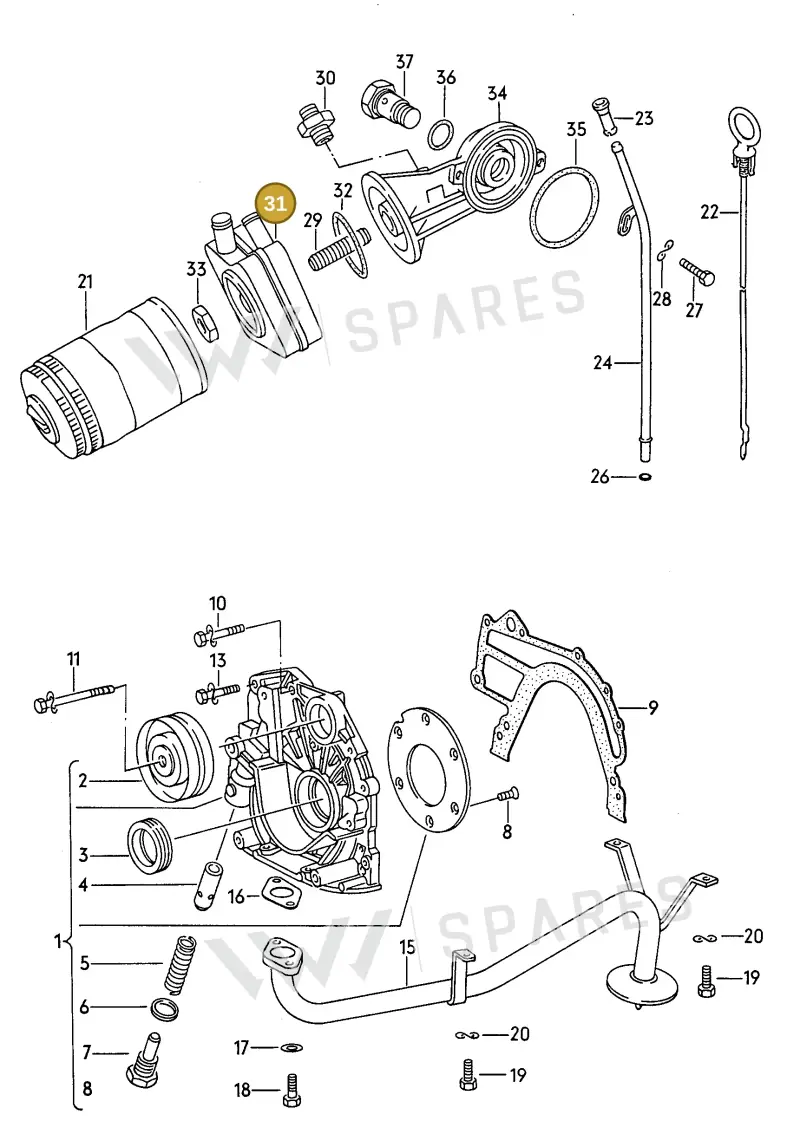 028117021 — Volkswagen LT, LT 4x4 (28-55) (1989-1995) diagram 109010000, position 31