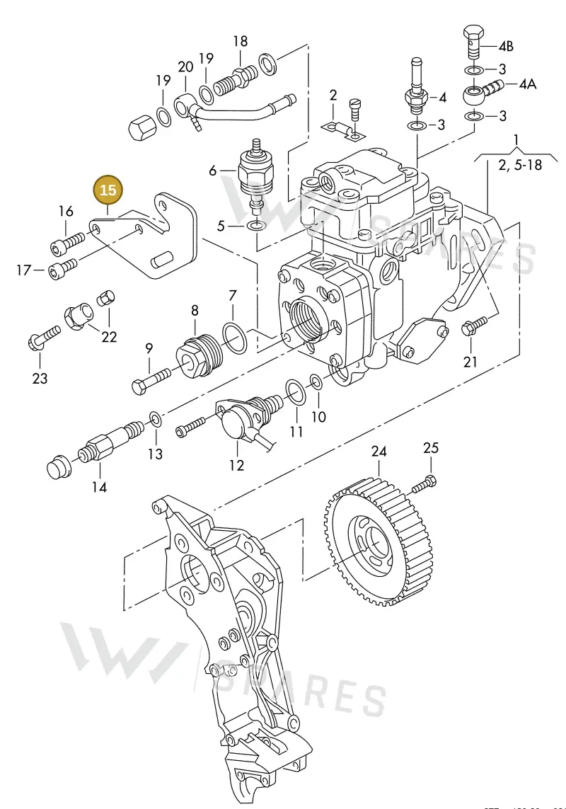 028130149B — Volkswagen MARINE-MOTOR           02> (2002-) diagram 277130200, position 15