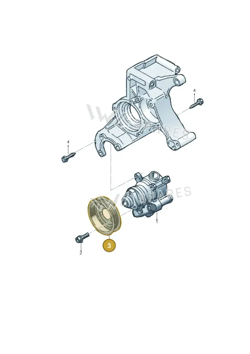 028145255F — Volkswagen Passat (1997-2000) diagram 162145800, position 3