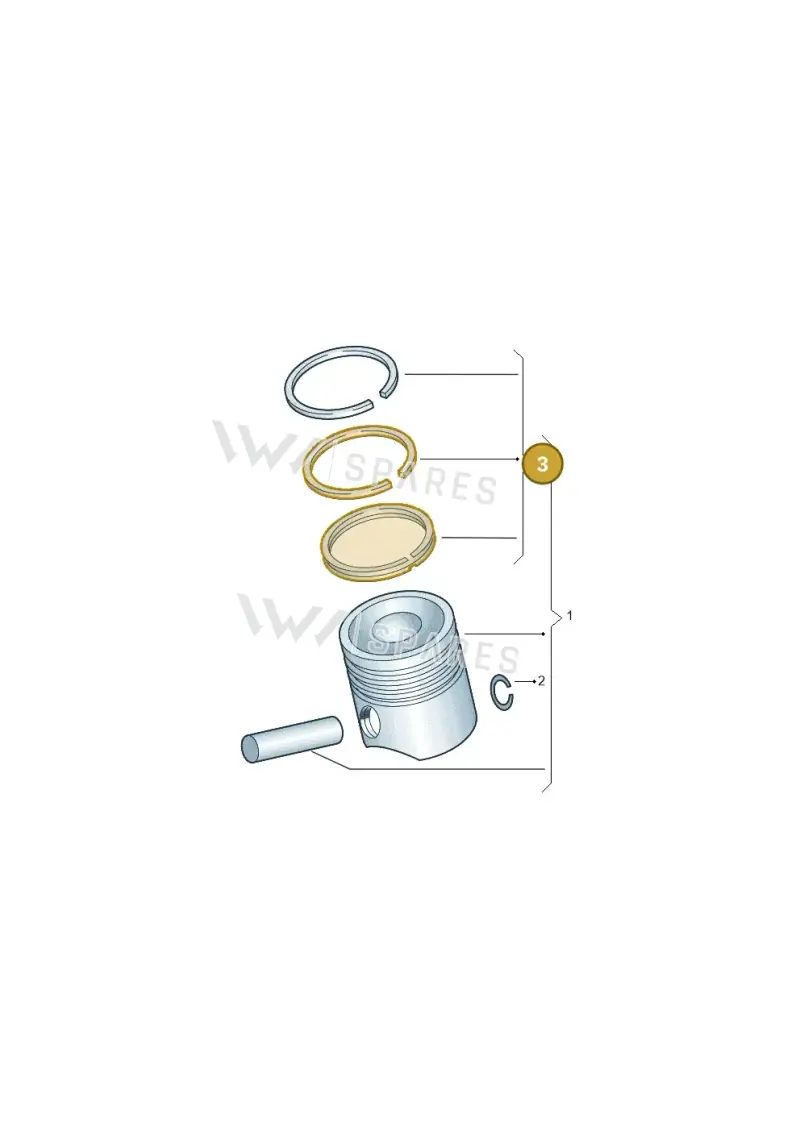 028198151A — Volkswagen GOLF VAR./VENTO (1996-1999) diagram 694107100, position 3
