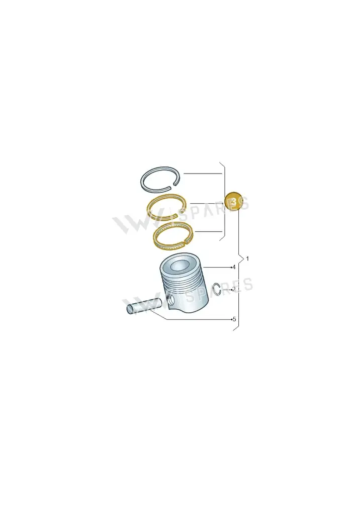 028198151A — Volkswagen Passat (1997-2000) diagram 117107000, position 3