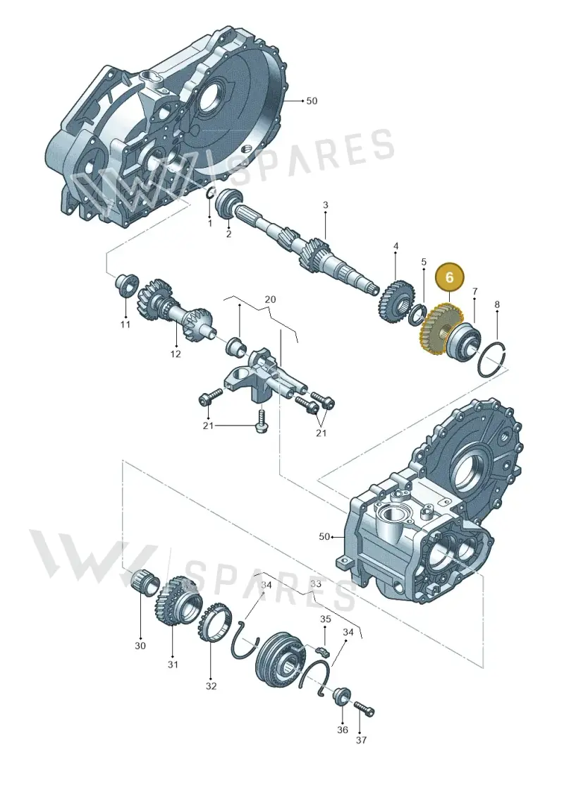 02A311351H — Volkswagen TRANSPORTER GESCHL.    08 (2007-) diagram 410311200, position 6