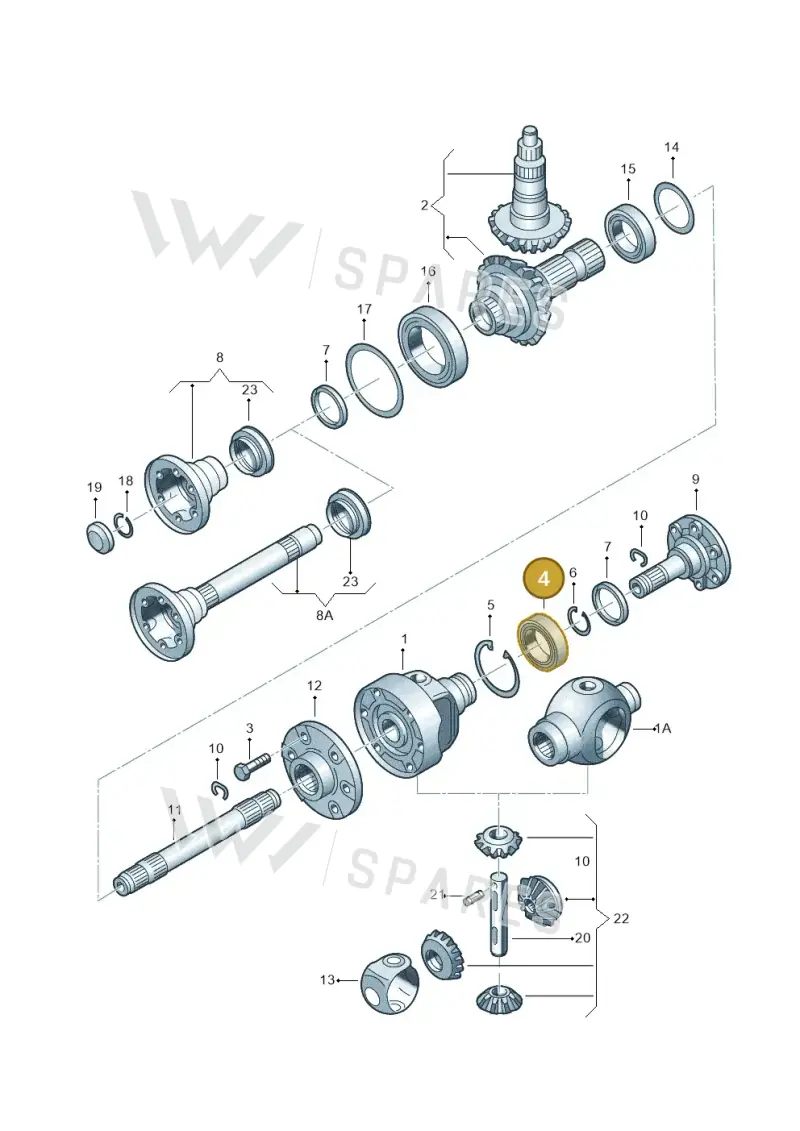 02D525193 — Volkswagen Sharan (2008-2010) diagram 194525120, position 4