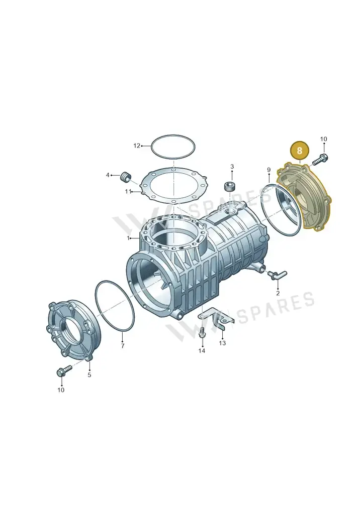 02D525230A — Volkswagen Sharan (2008-2010) diagram 194525110, position 8