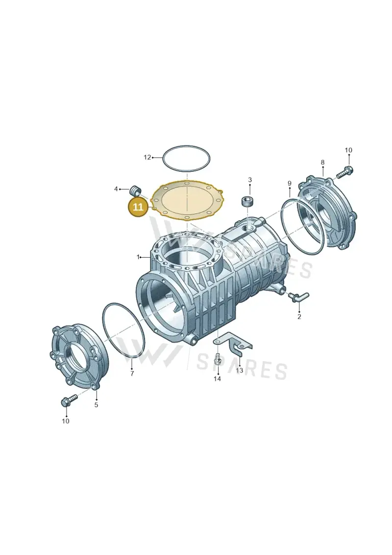 02D525291CF — Volkswagen Sharan (2008-2010) diagram 194525110, position 11