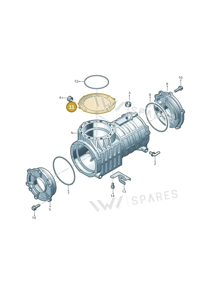 02D525291CG — Volkswagen Sharan (2008-2010) diagram 194525110, position 11