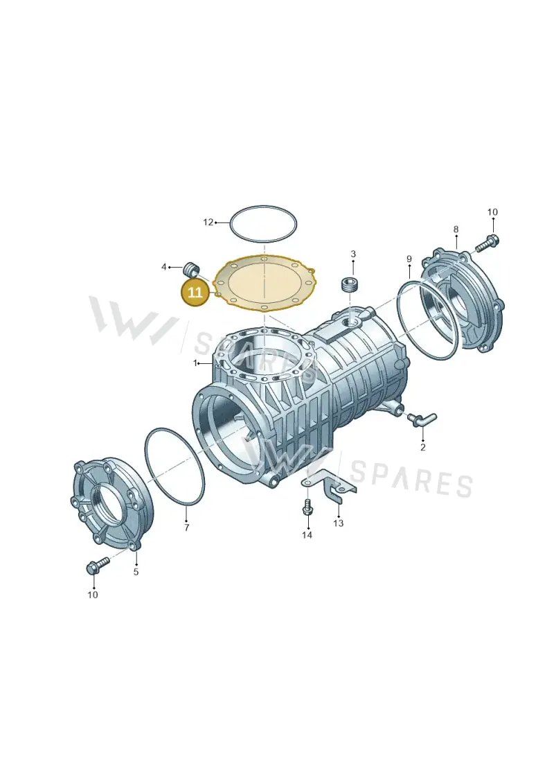 02D525291CT — Volkswagen Sharan (2008-2010) diagram 194525110, position 11