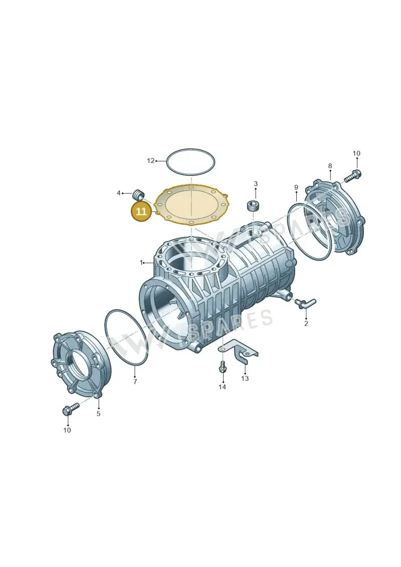 02D525291DB — Volkswagen Sharan (2008-2010) diagram 194525110, position 11