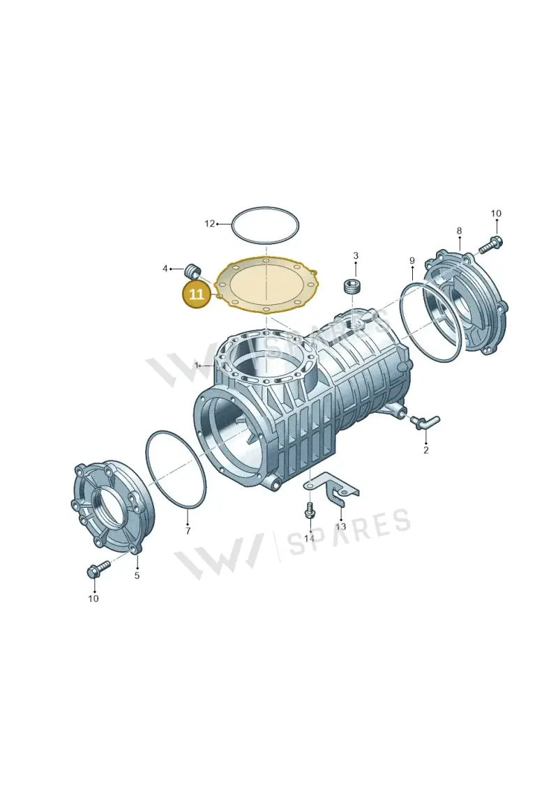 02D525291DL — Volkswagen Sharan (2008-2010) diagram 194525110, position 11