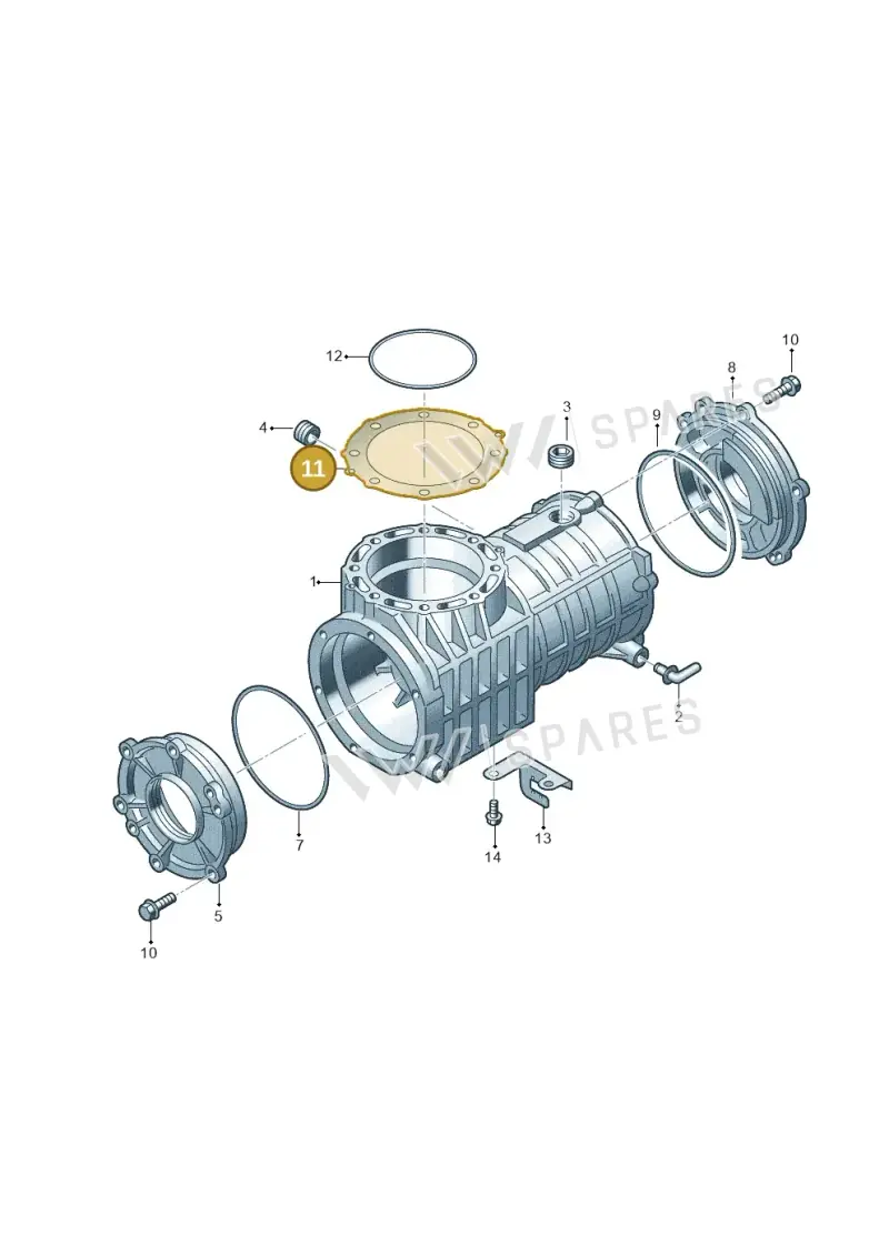 02D525291DM — Volkswagen Sharan (2008-2010) diagram 194525110, position 11