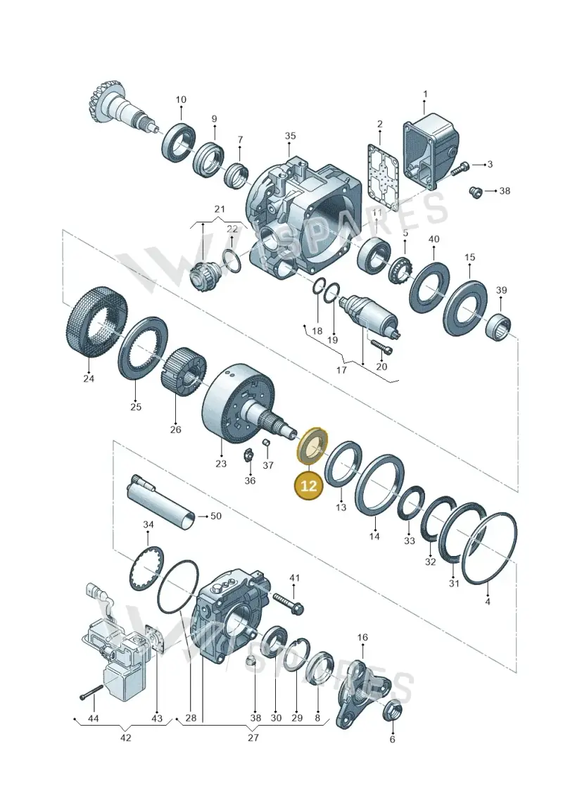02D525293 — Volkswagen Sharan (2008-2010) diagram 194525150, position 12
