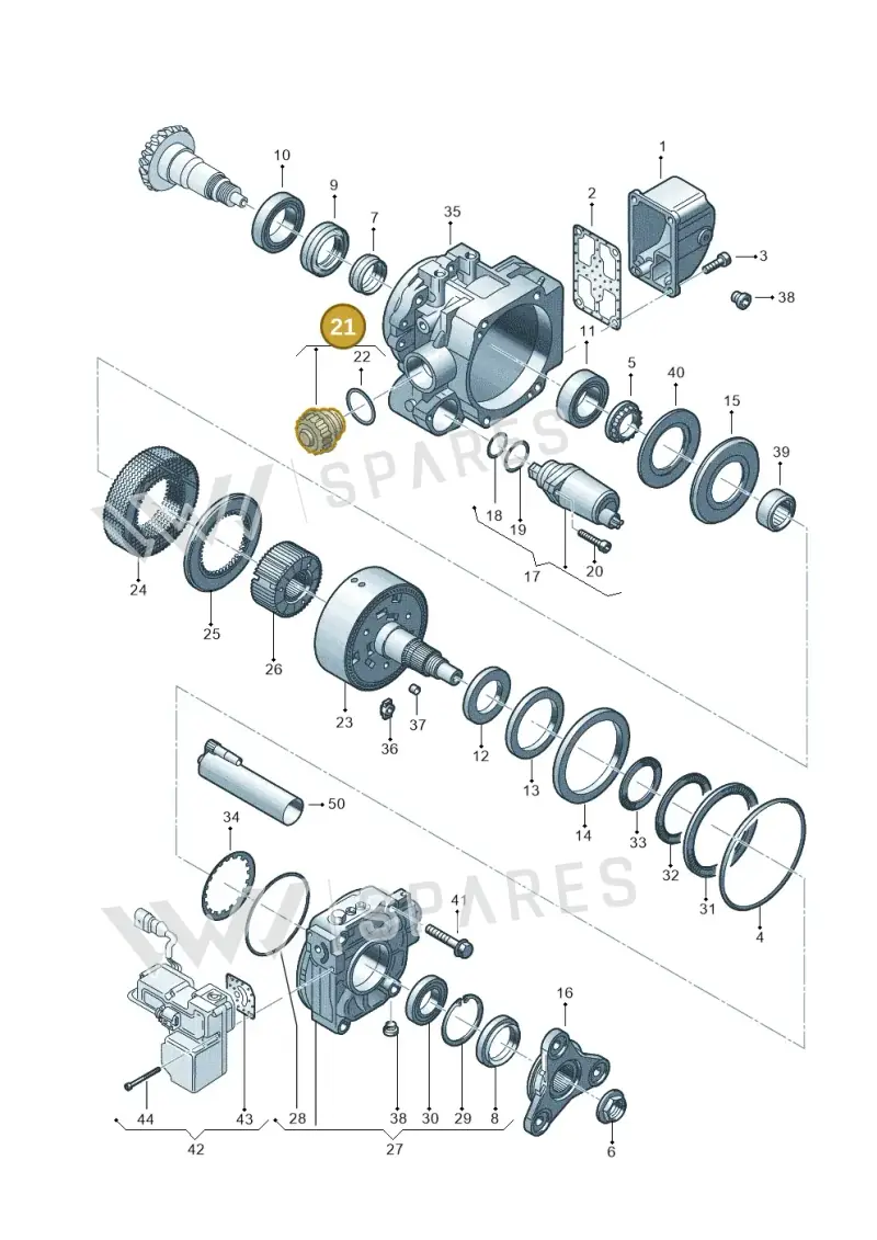 02D525558 — Volkswagen GOLF/VAR./4MOT. A4     02 (2001-2002) diagram 194525150, position 21