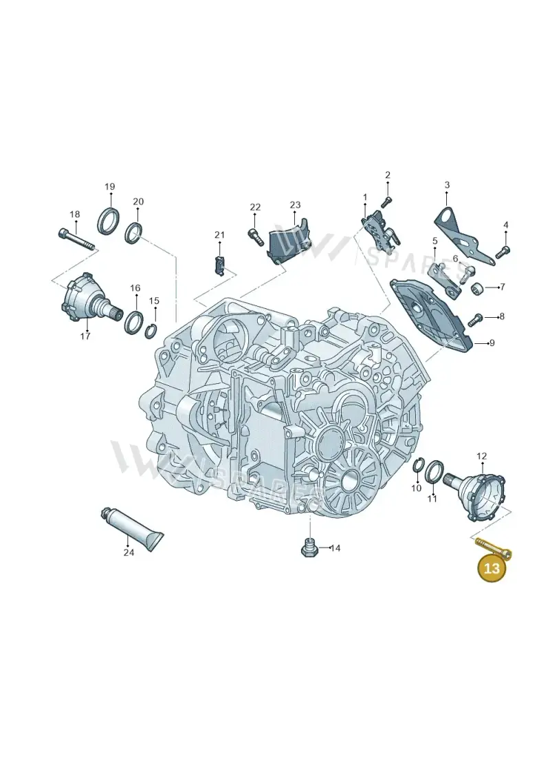 02E409359 — Volkswagen Taigo (2021-2024) diagram 827345020, position 13