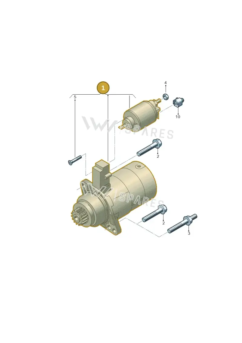 02E911024C — Volkswagen Beetle (2016-2019) diagram 746911000, position 1