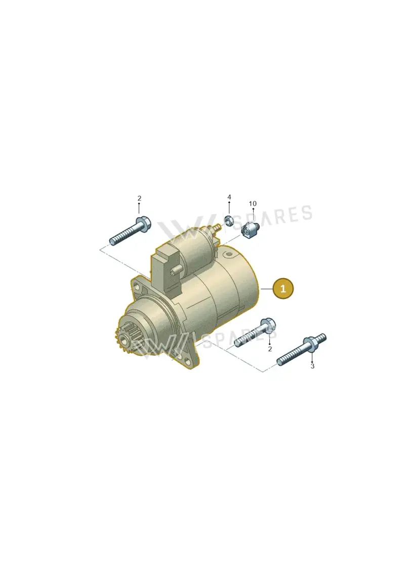 02E911024D — Volkswagen Tiguan 2.0 4Motion (2017-2024) diagram 5h0911000, position 1