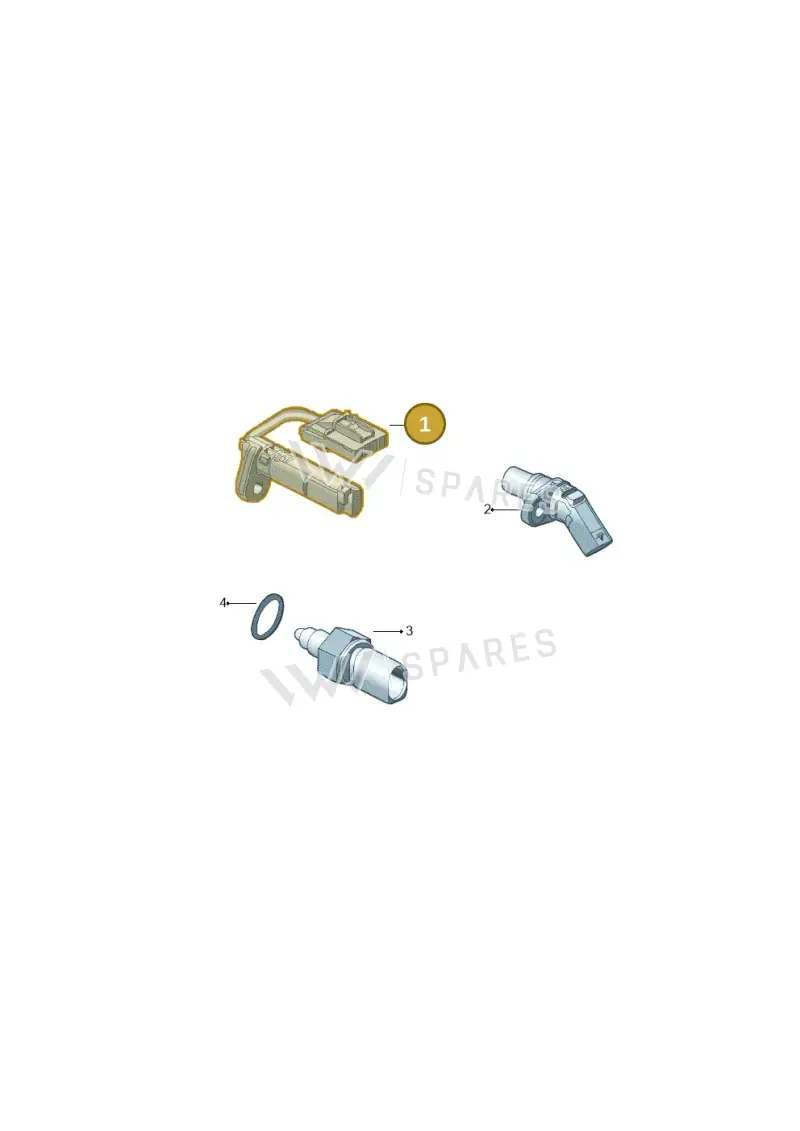 02E927321C — Volkswagen Jetta (2014-2017) diagram 789927400, position 1