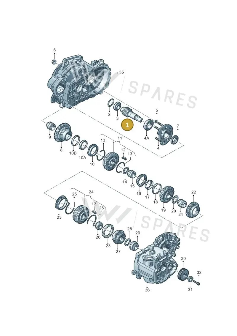 02J311205R — Volkswagen MAGOTAN (PASSAT)       07> (2007-) diagram 860311010, position 1