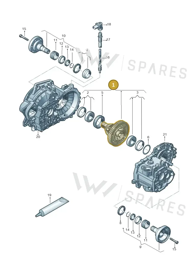 02J409021AT — Volkswagen Polo (2014-2022) diagram 794409140, position 1