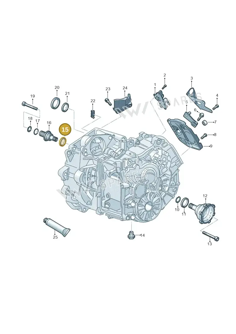 02J409189E — Volkswagen Passat estate (2023-) diagram 827345110, position 15