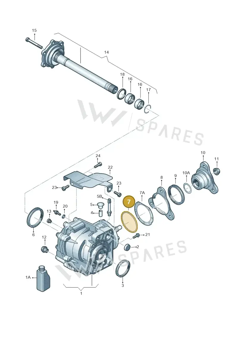 02M409280AA — Volkswagen GOLF VARIANT           07> (2007-) diagram 649409410, position 7