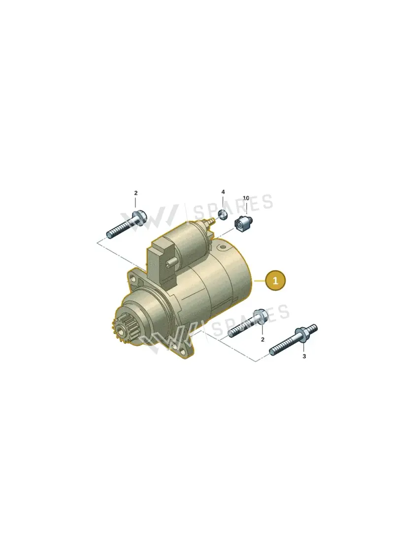 02M911022F — Skoda Fabia (2021-2022) diagram 5h0911000, position 1