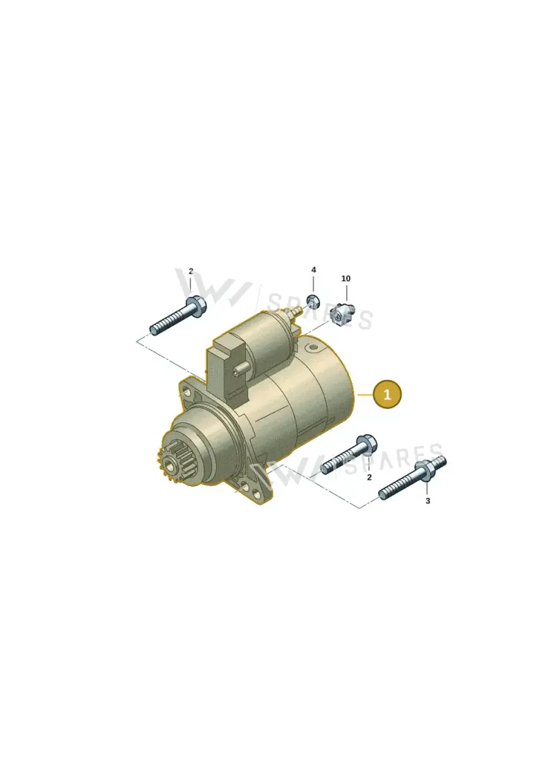 02M911024J — Skoda Fabia (2021-2022) diagram 5h0911000, position 1