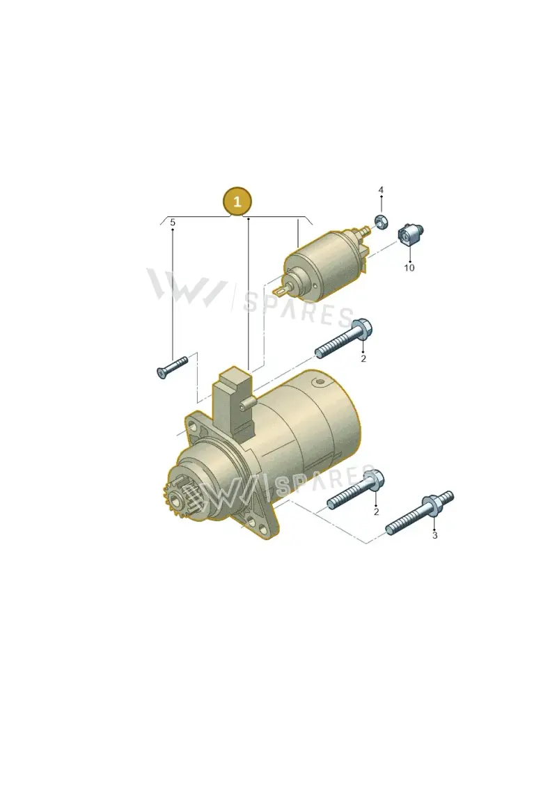 02M911024RX — Volkswagen Tiguan (2016-2024) diagram 746911000, position 1