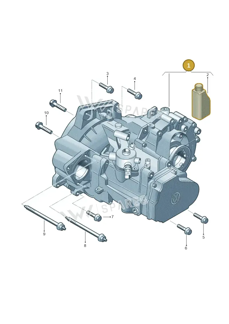 02S300052F — Skoda Karoq (2017-2023) diagram 827320040, position 1