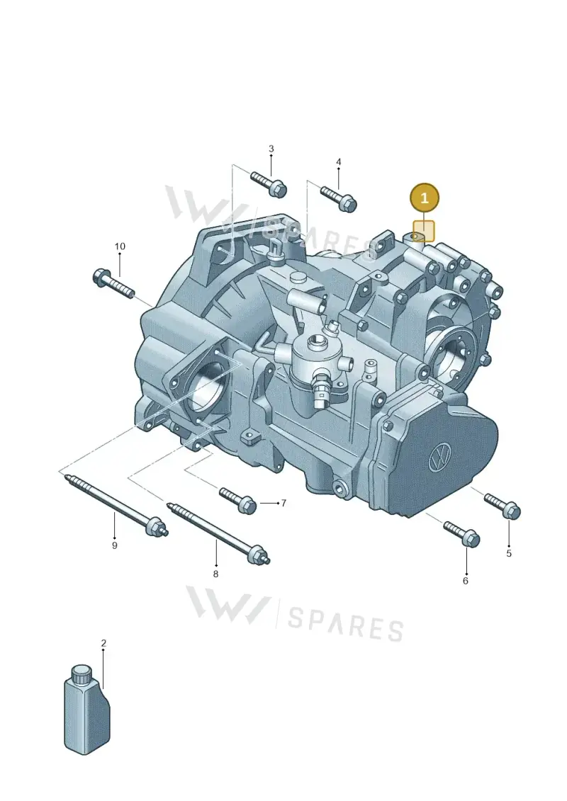 02S300052FX — Volkswagen Passat Saloon (2014-2024) diagram 827300300, position 1
