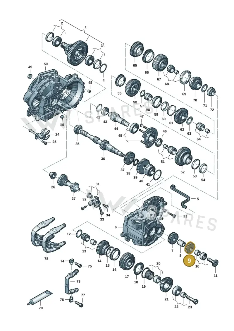 02S311166AP — Volkswagen T-Roc BlueMotion (2017-2024) diagram 2gk300352, position 9