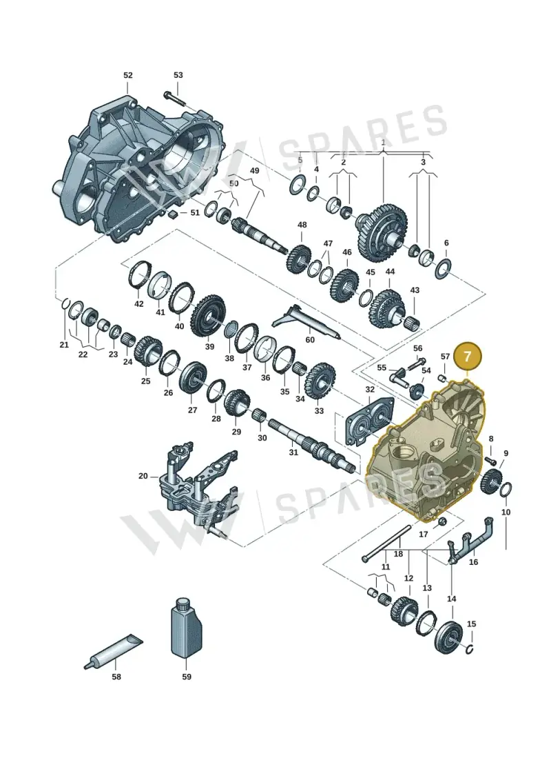 02T301103CJ — Volkswagen Virtus 1,0 (2022-) diagram 62a305030, position 7