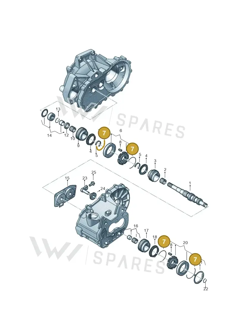 02T311311B — Volkswagen Up! 1.0 TSI (2013-2017) diagram 559311330, position 7