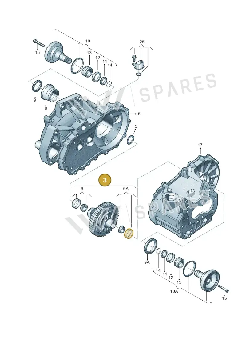02T409021AP — Volkswagen Polo (2012-2014) diagram 747409170, position 3