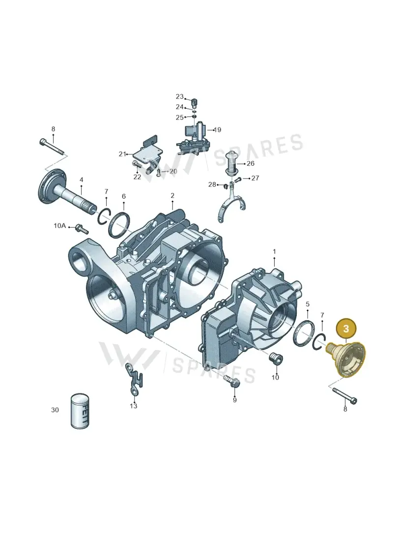 02W525355 — Volkswagen Transport. multivan (2019-2024) diagram 679525110, position 3